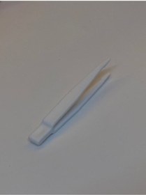 Resim Hdg 5 Adet Düz Uçlu Plastik Cımbız - Beyaz ( Yaklaşık 15 Cm ) Boncuk Dizme Ve Balık Yemi Atma Cımbızı 