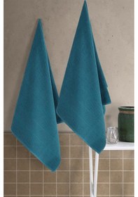 Resim Royal 70x140 Cm 2'li Banyo Havlu Seti, %100 Pamuklu Havlu Takımı 001 