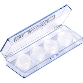 Resim Busso Ep-1 4'lü Plastik Kutulu Kulak Tıkacı Şeffaf 