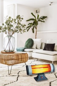 Resim Rose Fervor 1800 Watt Devrilme Emniyetli Tak Çalıştır Masa Altı Elektrikli Soba 