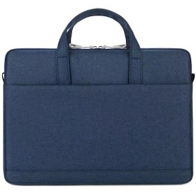 Resim Cbtx 028 Serisi Basic Stil 15.6" Laptop Bilgisayar Taşıma Çantası Mavisi 
