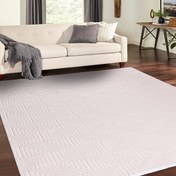 Resim Crea Hawaii HP02 Halı Beyaz 80x300 cm 