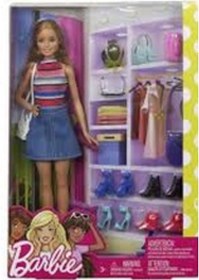 Resim Barbie Bebek ve Muhteşem Aksesuarları Fjv42 