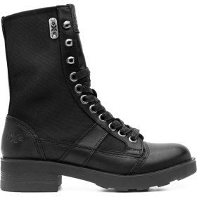 Resim Kadın Çizme OXW002300 Oxs Frank 0023 Mıd D Nylon/leather Black 