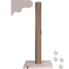 Resim Kalın Borulu Dev Tırmalama Tahtası, 90 Cm, Catnipli 