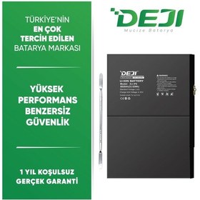 Resim Apple Uyumlu iPad Air A1484 / A1474 / A1475 Batarya Mucize Batarya Deji 