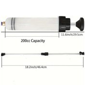 Resim Chuangyinshop 1 Adet Manuel Yağ Pompası Hortumu İle Sıvı Transferi Ve Doldurma Aleti Dayanıklı Bakım Ekipmanı 