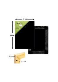 Resim Anka Art Siyah Astarlı Tuval 20X30 