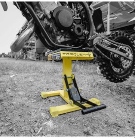 Resim Torque-MX Motosiklet Kaldırma Sehpası HS2 Sarı 