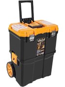 Resim AyrStore Çift Katlı Tekerlekli Takım Çantası Asr-5039 