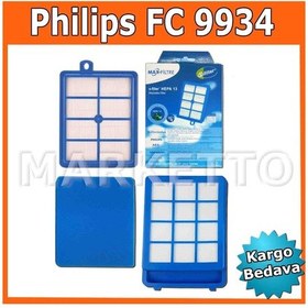 Resim Philips Uyumlu FC 9934/07 Marathon Ultimate Hepa Filtre Seti 