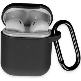 Resim Apple Airpods 2 (2.nesil) Hang Kılıf - Siyah 