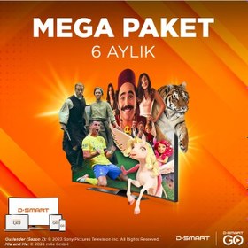 Resim D Smart Go Mega Paket 6 Aylık 