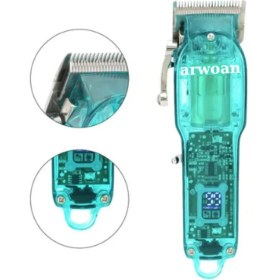 Resim Hall Breathe Profesyonel Saç ve Sakal Kesme Makası Şeffaf Giyotin Rahat ve Hassas Kullanım 