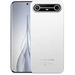 Resim Tecno Spark Slim 5G 8/256 Beyaz Akıllı Telefon 