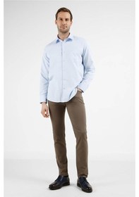 Resim İmza Comfort Fit Koyu Mavi Erkek Gömlek 1004255268 Koyu Mavi 