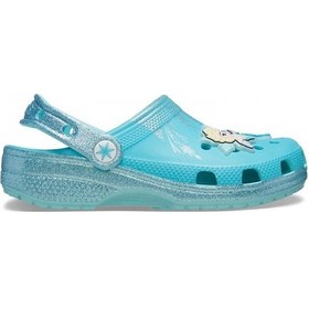 Resim Crocs Frozen Elsa Classic Clog K Kız Çocuk Terlik 210235 210235 90h 90h Açık Mavi 
