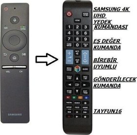 Resim Samsung 55NU7500 Yedek Kumandası 