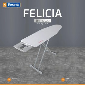 Resim Normadia Pratik ve Şık Çelik Tabanlı Ütü Masası 150X42X90 cm 