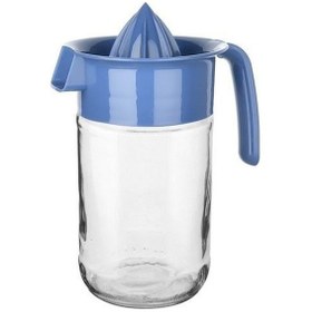 Resim Sürahi Tipi Cam Narenciye Sıkacağı 660 Ml Kırmızı 