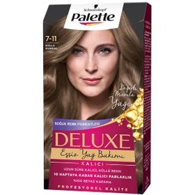 Resim PALETTE DELUXE YAĞ BAKIMLI SAÇ BOYASI 7,11 KÜLLÜ KUMRAL 