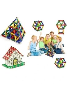 Resim Magnastix 259 Parça Manyetik LEGO Seti 