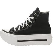 Resim A12975c-k Converse Chuck Taylor All Star Lıft Double Stack Kadın Spor Ayakkabı Siyah A12975c-k Siyah 