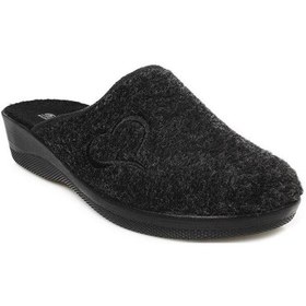 Resim Muya Mochi 32922-086 Anatomik Taban Kadın Kışlık Terlik Füme 36-40 Füme 