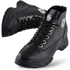 Resim Guja 23k310-17-15 Tam Ortopedik Günlük Kadın Bot Ayakkabı Bayan Spor Bot Siyah 