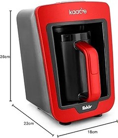 Resim Fakir Closey Filtre Kahve Makinesi Kırmızı 