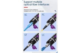 Resim AUA-H10 Fiber Optik Arıza Tespit Cihazı 10MW 