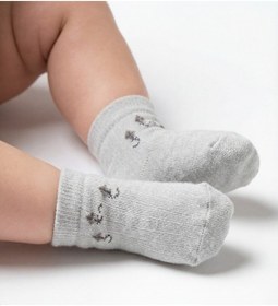 Resim Babycosy Organic Wear Premium %100 Organik,6 Lı Bebek Çorap Doğal Ton,pamuklu,yenidoğan Çorap,0-24 Ay Çok Renkli 