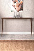 Resim bluecape Positano 122x12cm Doğal Ağaç Tek Sıra Traverten Taşlı Dresuar 