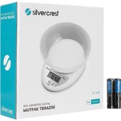 Resim Sc-A25 5 Kilogram Kapasiteli Dijital Mutfak Terazisi Silver Crest