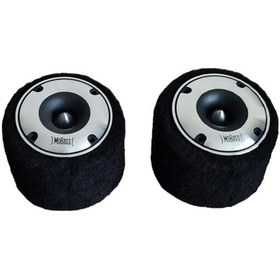 Resim 8 cm Siyah MDF Tweeter 
