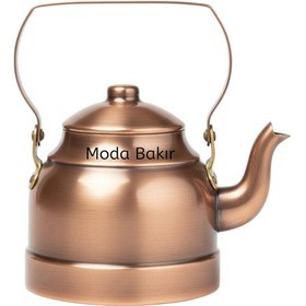 Resim Çay Durağı Bakır Demlik Oksit Renk Oksit 