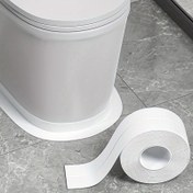 Resim 1 Rulo Beyaz Silikon Su Geçirmez Sızdırmazlık Bandı, PVC Kendinden Yapışkanlı Duvar Sticker Banyo, Duş, Lavabo, Küvet için, Cam, Metal, Taş, Alçıpan için Uygun, Suya Dayanıklı Sızdırmazlık Maddesi Ev, Otel, İşletme Kullanımı için 