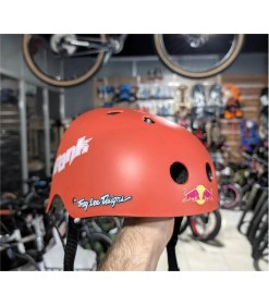 Resim Heugers Çok Amaçlı Güvenlik Kaskı – Bisiklet, Scooter, Kaykay, Dağcılık ve Arama Kurtarma Uyumlu (Sticker Hediyeli) 51-58 cm Kırmızı 