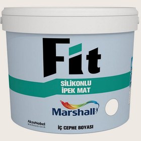 Resim Marshall 90YR 83/026 3,5 Kg Fit Silikonlu İpek Mat İç Cephe Boyası (MARSHALL.5556253) 