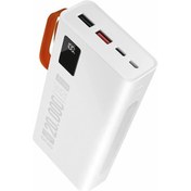 Resim Powerway Qc20 20000 Mah Çift Usb Dijital Ekran Powerbank BEYAZ 