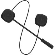 Resim Padalink Motosiklet Kask Kulaklığı Mh04 - Bluetooth 5.0+edr İle Müzik Dinle, Telefon Çağrılarını Al, Katlanabilir Mikrofon, Siyah 10.1" 