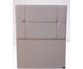 Resim Bengi Ticaret Başlık 90331 DK Tek Kişilik 100'lık Sütlü Kahve Keten Kumaş Dilimli El Yapım 