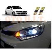 Resim Seat Leon Mk1 Uyumlu Park Ampulü Beyaz Led Aydınlatma Ampulü Canbus'li 