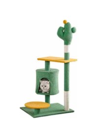 Resim Senye Kedi Tırmalama Ve Oyun Kulesi 50x30x115 Cm Peluş Kaplamalı Demonte Model 