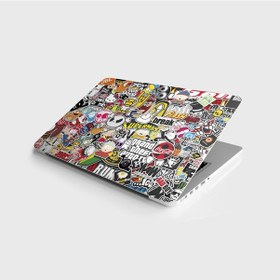 Resim Laptop Sticker Notebook Kaplama Etiketi Sticker Bomb 