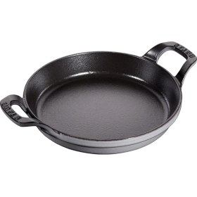 Resim Staub Toz Istiflenebilir Fırın Kabı, Yuvarlak (20 Cm, 0,75 L Içerisinde Bulunan Mat Siyah Kaplı Teps 