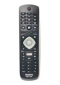 Resim Philips 3D Smart Led Tv Kumanda Rm-L1285 Netflix Tuşlu 