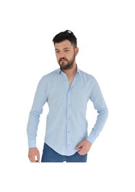 Resim Erkek Spor Gömlek Silim Fit 9843 Bgl-st02726 001 