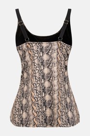Resim Toparlayci Tankini Üst - Çok Renkli / Multicolor / 48 