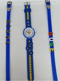 Resim GTURK STORE Çocuk Taraftar Fenerbahçe Saat Ve İsime Özel Bileklik 